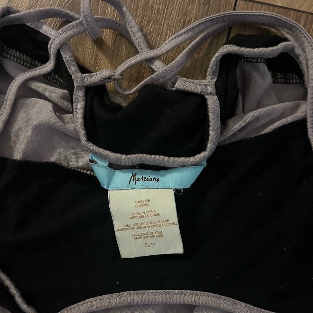 Marciano Black & Gray Chemise Small - Picture 4 of 4